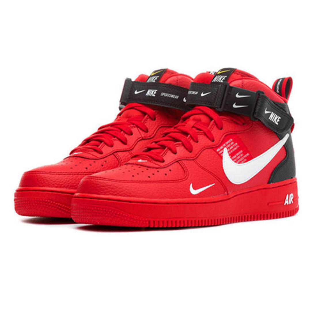 Nike Air Force 1 Mid '07 LV8 'Overbranding'- Streetwear Fashion - lacezy.com