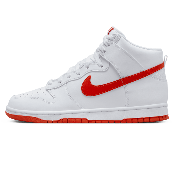 Nike Dunk High 'White Picante Red'- Streetwear Fashion - lacezy.com