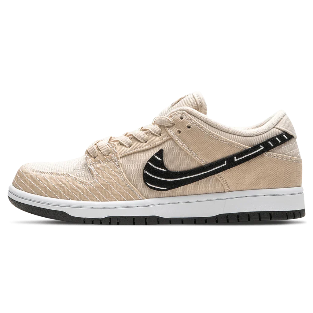 Nike Dunk SB Low Albino & Preto 'Jiu-Jitsu'- Streetwear Fashion - lacezy.com