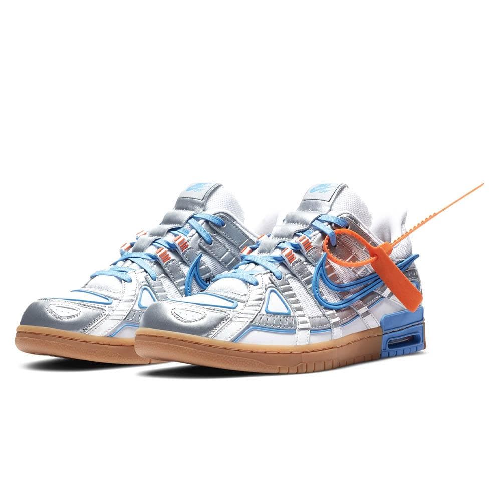 Off-White x Nike Air Rubber Dunk 'University Blue'- Streetwear Fashion - lacezy.com