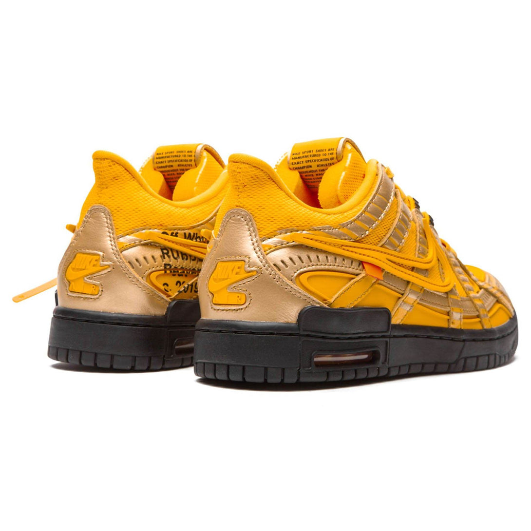 Off-White x Nike Air Rubber Dunk 'University Gold'- Streetwear Fashion - lacezy.com