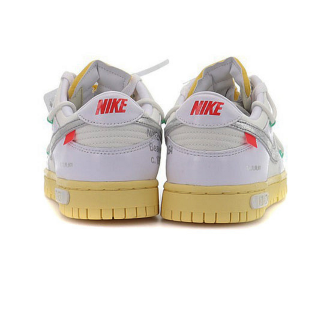 Off-White x Nike Dunk Low 'Lot 01 of 50'- Streetwear Fashion - lacezy.com