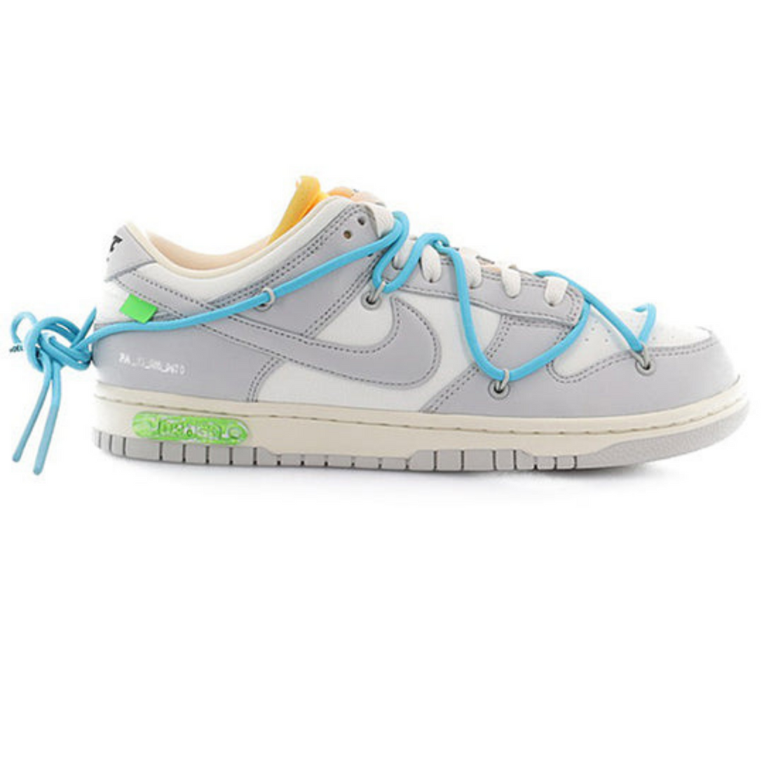 Off-White x Nike Dunk Low 'Lot 02 of 50'- Streetwear Fashion - lacezy.com