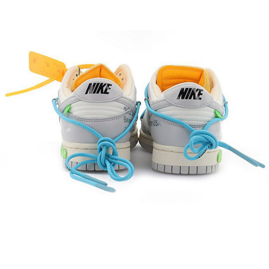 Off-White x Nike Dunk Low 'Lot 02 of 50'- Streetwear Fashion - lacezy.com