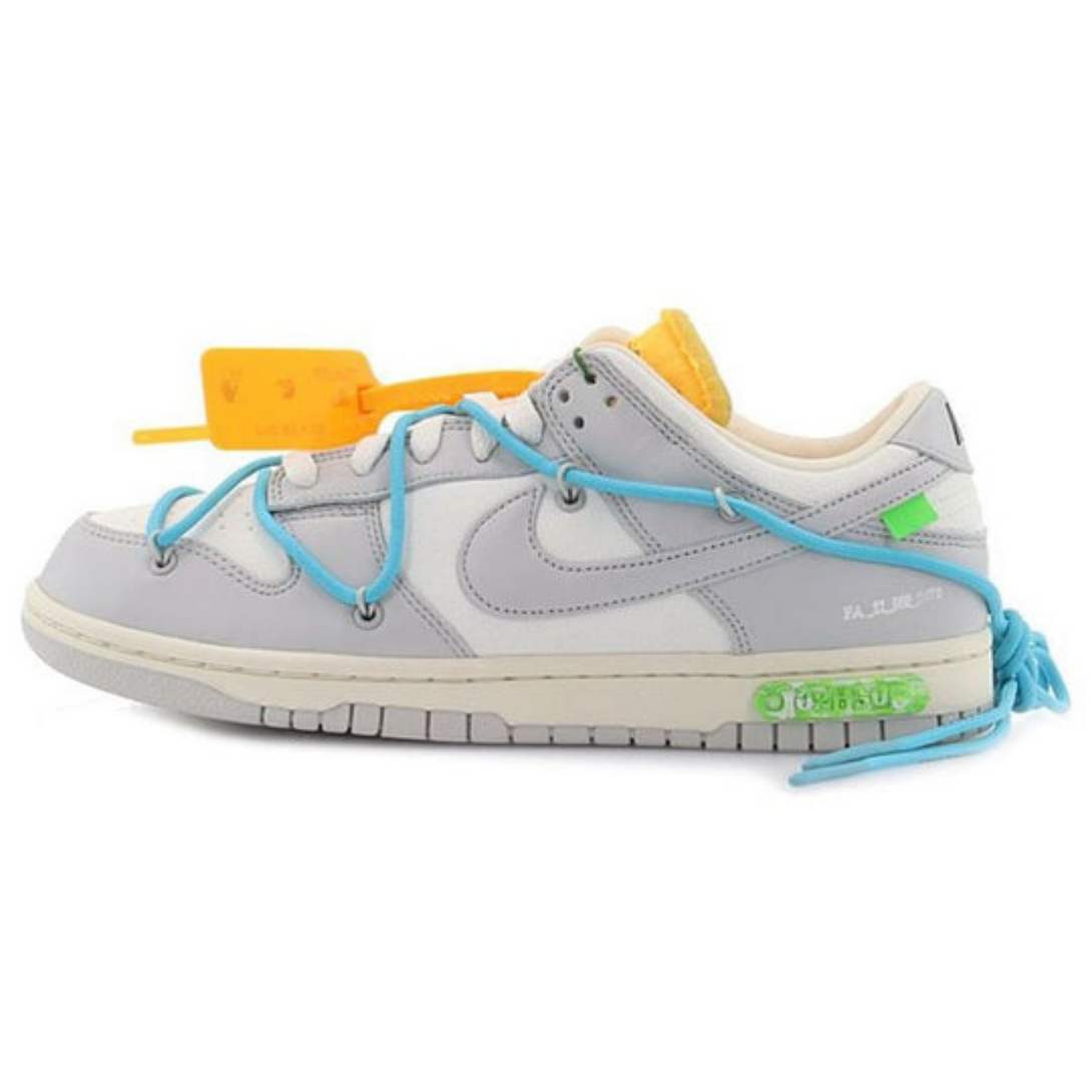 Off-White x Nike Dunk Low 'Lot 02 of 50'- Streetwear Fashion - lacezy.com