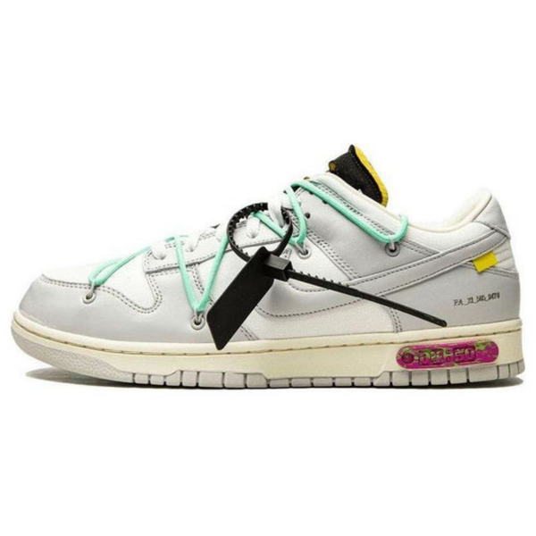 Off-White x Nike Dunk Low 'Lot 04 of 50'- Streetwear Fashion - lacezy.com