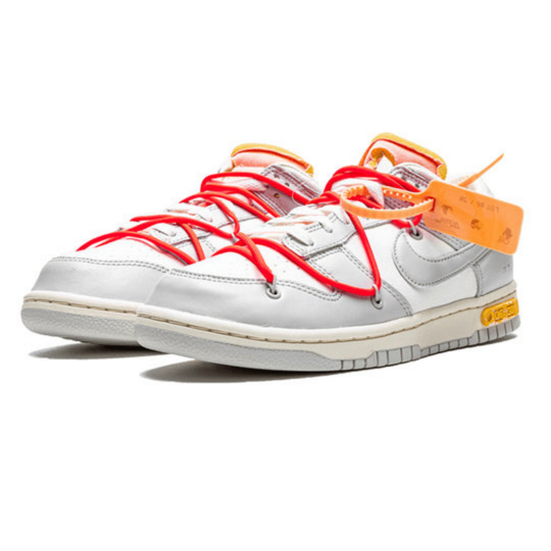 Off-White x Nike Dunk Low 'Lot 06 of 50'- Streetwear Fashion - lacezy.com