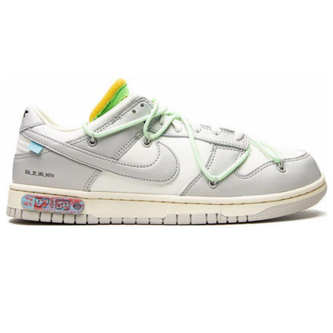 Off-White x Nike Dunk Low 'Lot 07 of 50'- Streetwear Fashion - lacezy.com