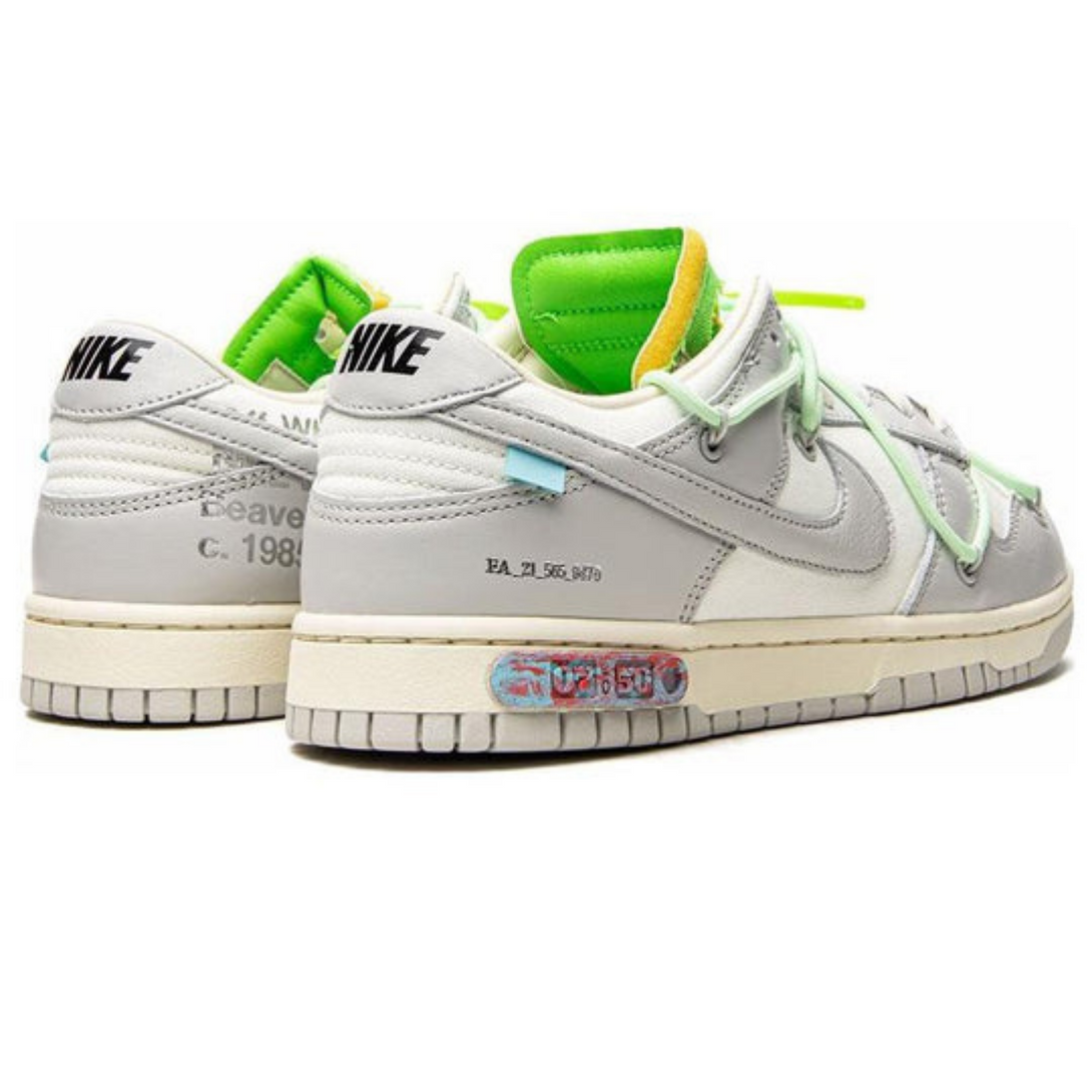 Off-White x Nike Dunk Low 'Lot 07 of 50'- Streetwear Fashion - lacezy.com