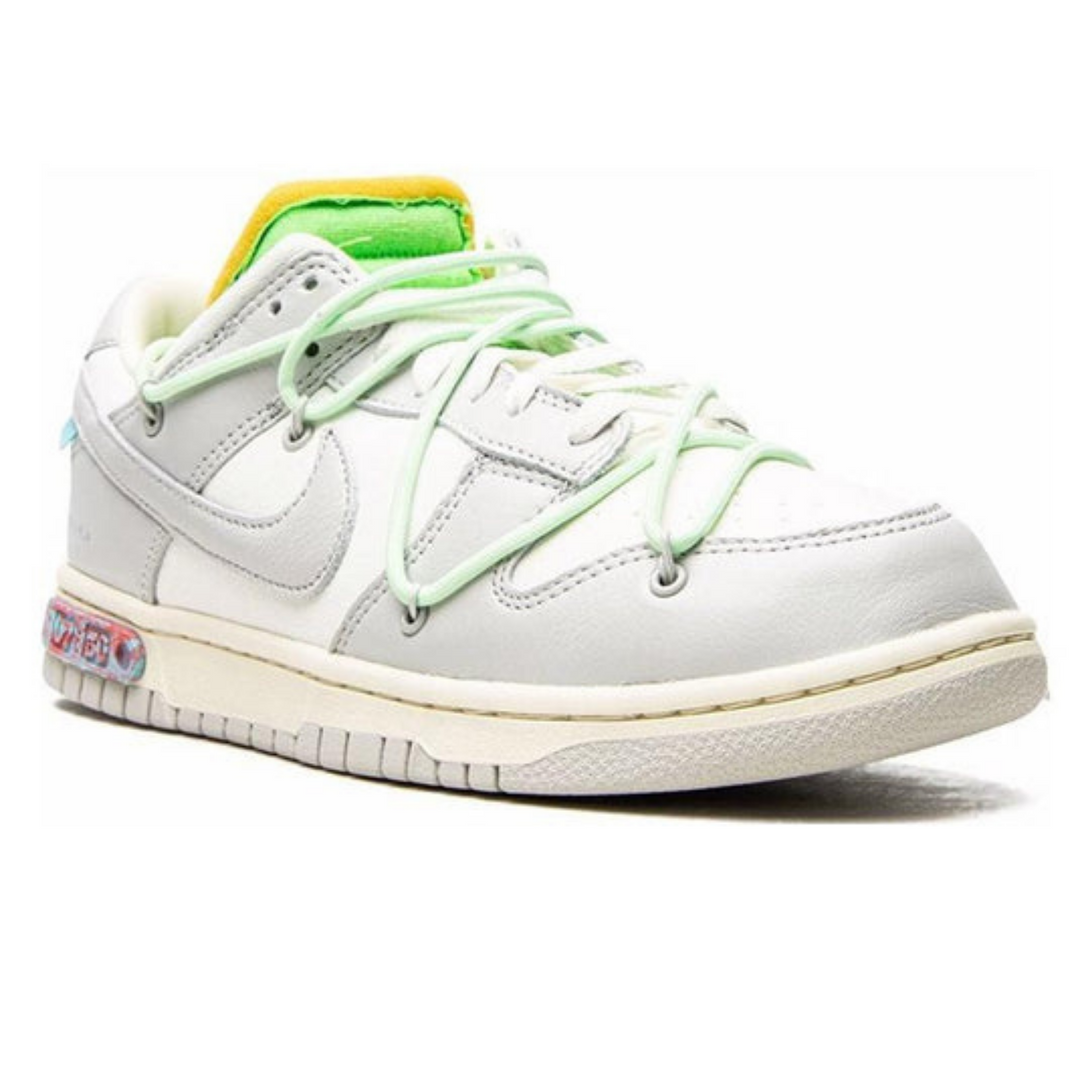 Off-White x Nike Dunk Low 'Lot 07 of 50'- Streetwear Fashion - lacezy.com