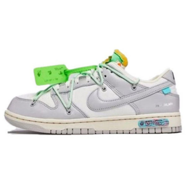 Off-White x Nike Dunk Low 'Lot 07 of 50'- Streetwear Fashion - lacezy.com