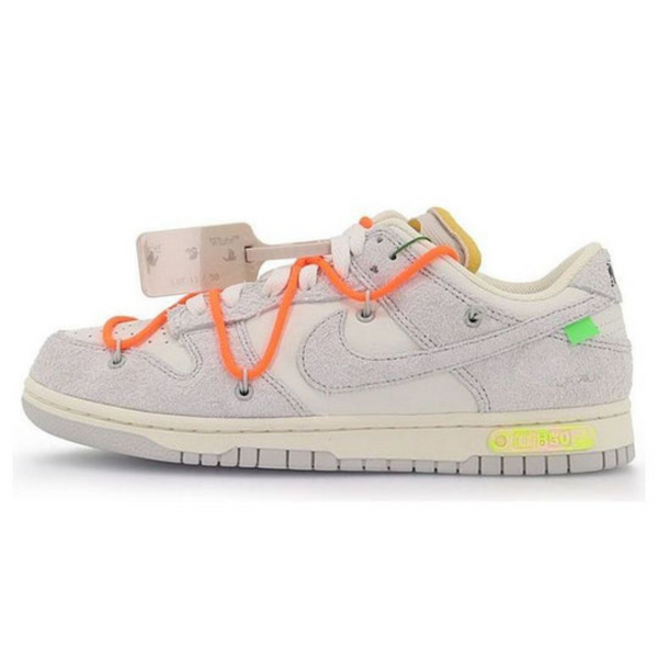 Off-White x Nike Dunk Low 'Lot 11 of 50'- Streetwear Fashion - lacezy.com