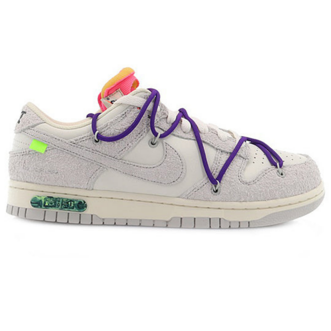 Off-White x Nike Dunk Low 'Lot 15 of 50'- Streetwear Fashion - lacezy.com