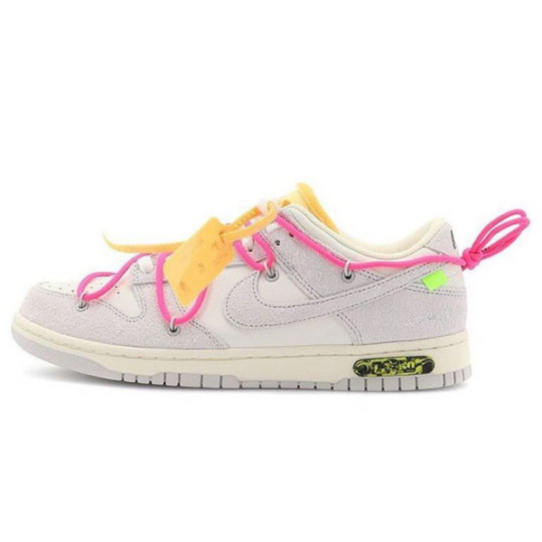 Off-White x Nike Dunk Low 'Lot 17 of 50'- Streetwear Fashion - lacezy.com