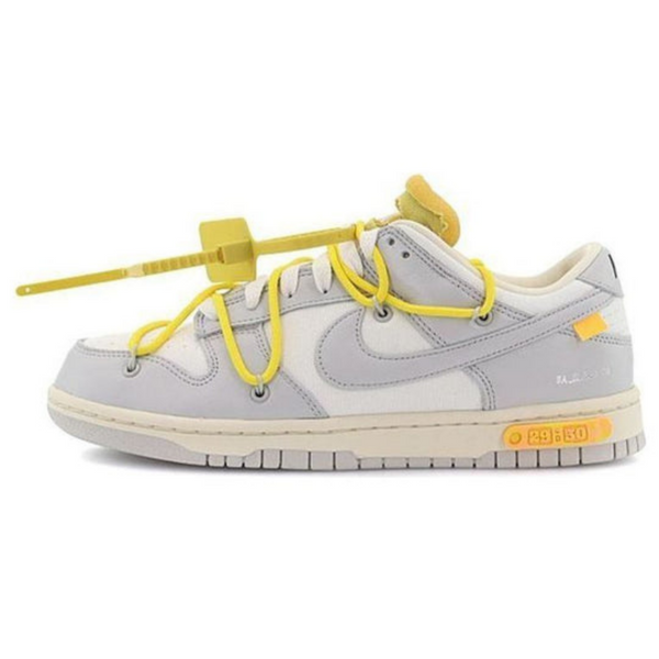 Off-White x Nike Dunk Low 'Lot 29 of 50'- Streetwear Fashion - lacezy.com