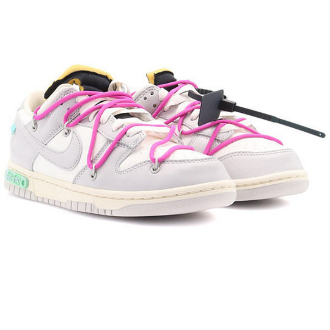 Off-White x Nike Dunk Low 'Lot 30 of 50'- Streetwear Fashion - lacezy.com