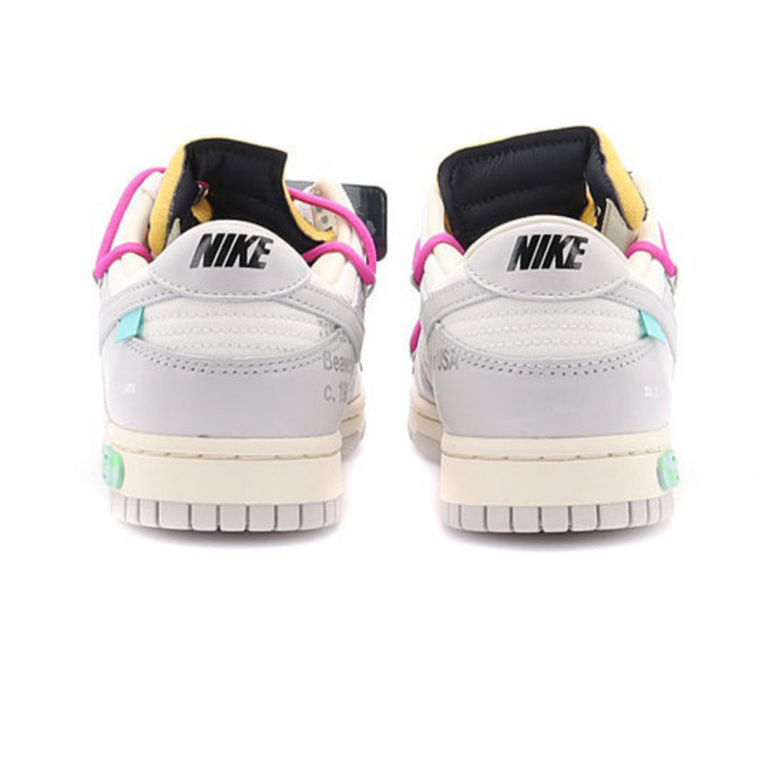 Off-White x Nike Dunk Low 'Lot 30 of 50'- Streetwear Fashion - lacezy.com