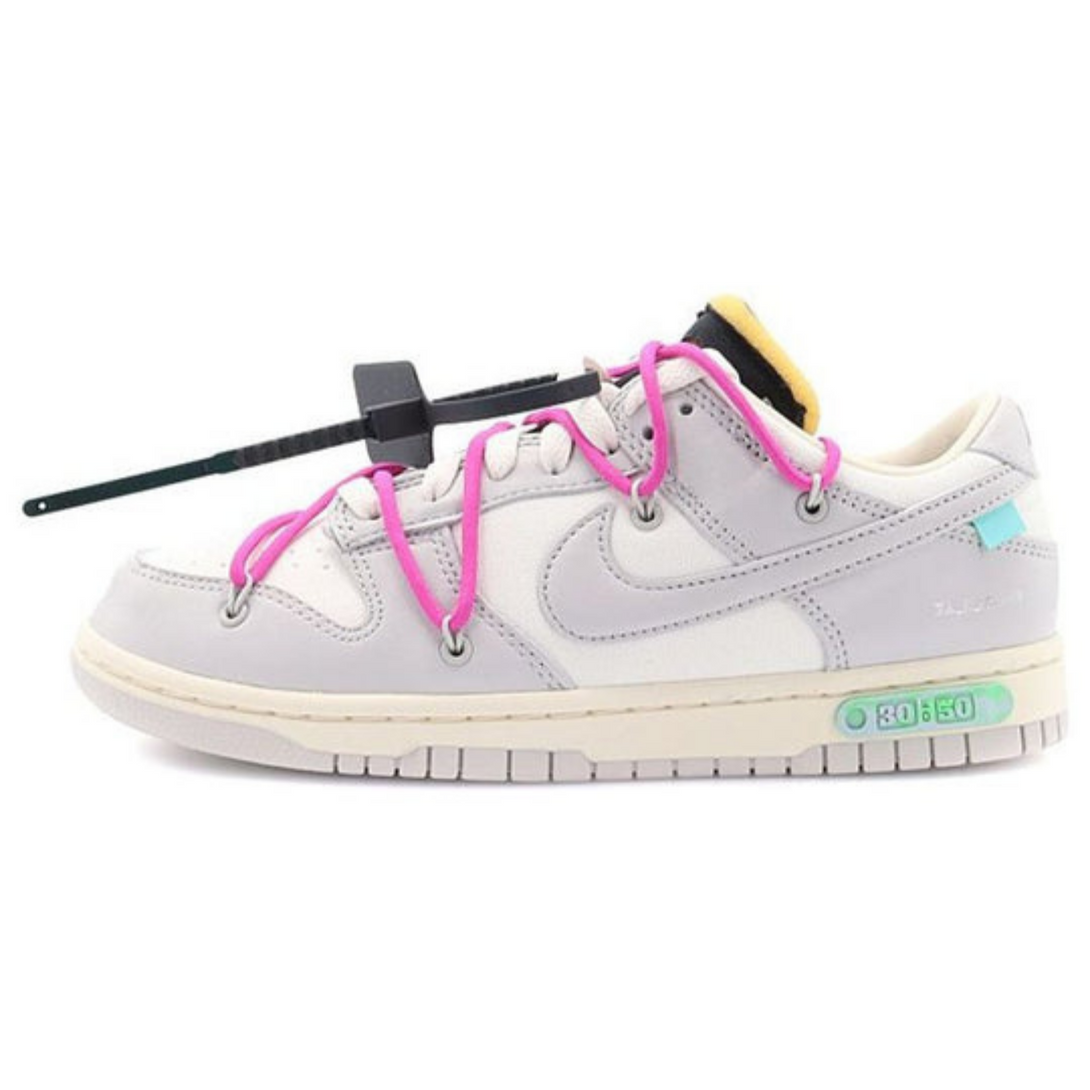 Off-White x Nike Dunk Low 'Lot 30 of 50'- Streetwear Fashion - lacezy.com