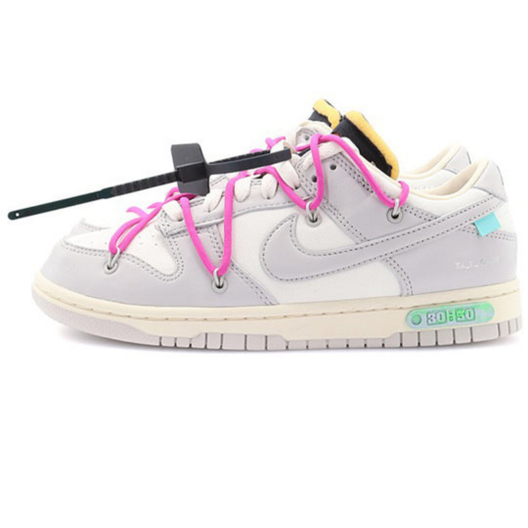 Off-White x Nike Dunk Low 'Lot 30 of 50'- Streetwear Fashion - lacezy.com