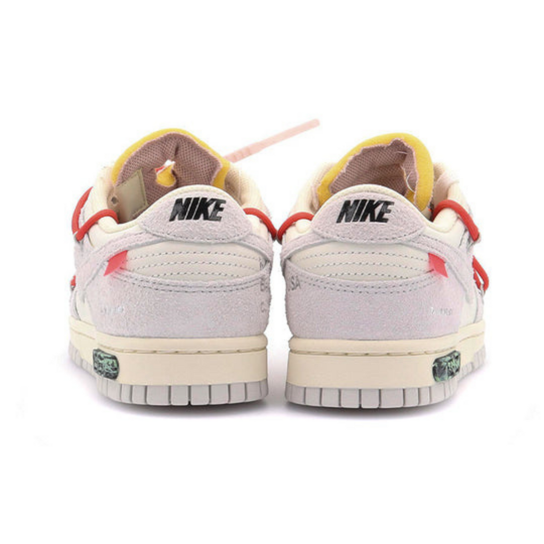 Off-White x Nike Dunk Low 'Lot 33 of 50'- Streetwear Fashion - lacezy.com