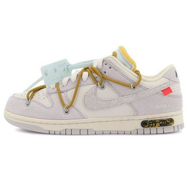 Off-White x Nike Dunk Low 'Lot 37 of 50'- Streetwear Fashion - lacezy.com