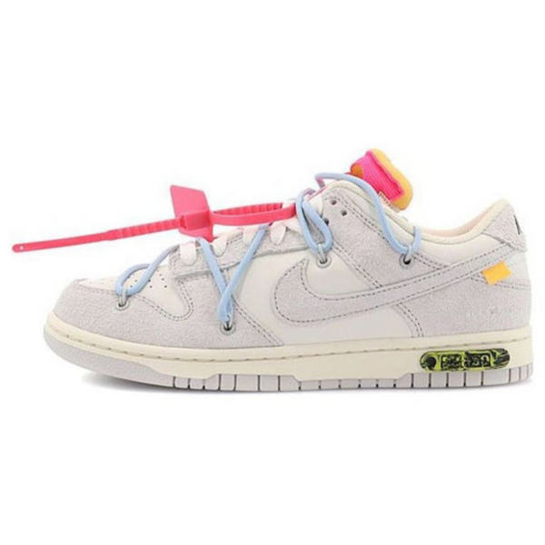 Off-White x Nike Dunk Low 'Lot 38 of 50'- Streetwear Fashion - lacezy.com