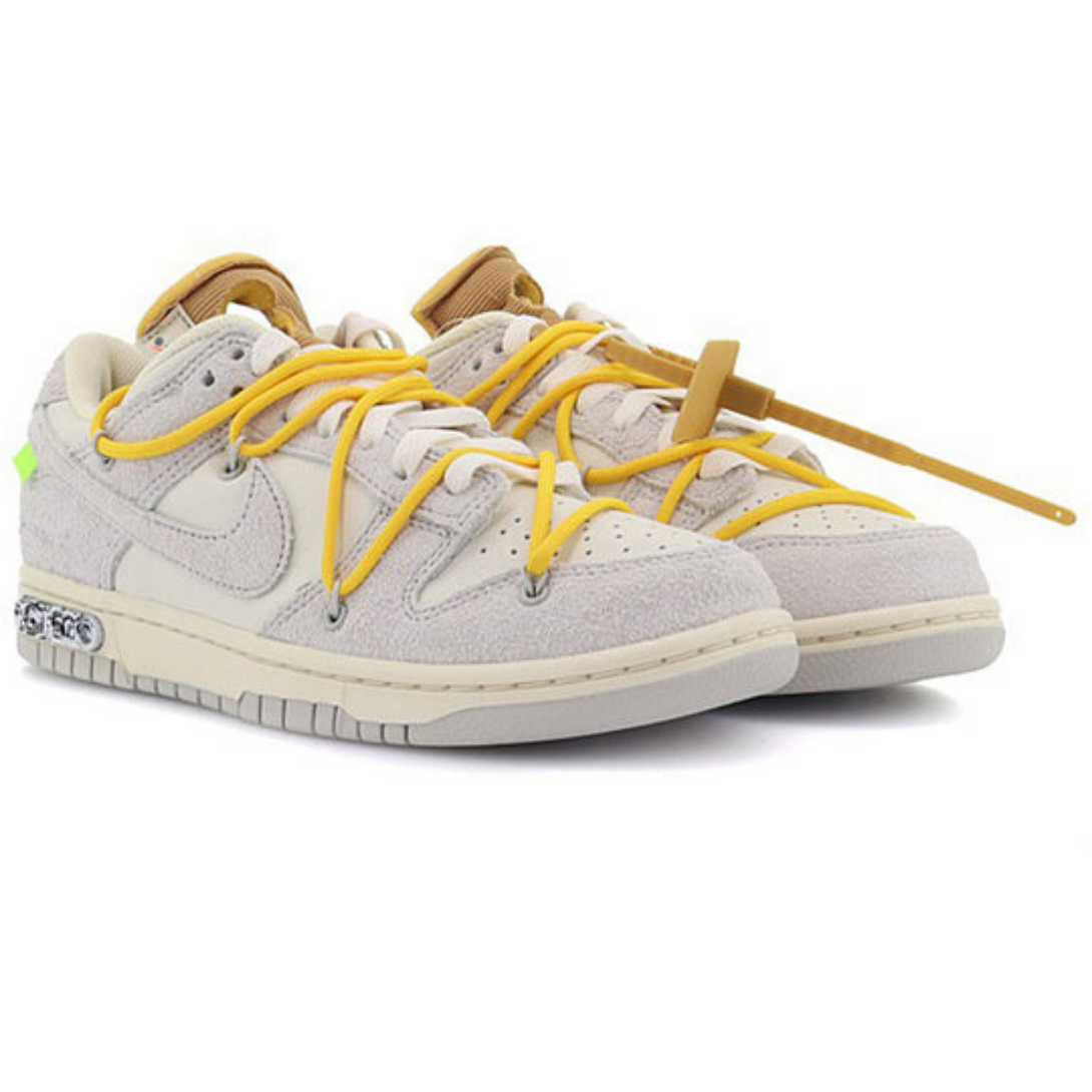 Off-White x Nike Dunk Low 'Lot 39 of 50'- Streetwear Fashion - lacezy.com