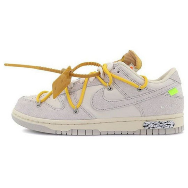 Off-White x Nike Dunk Low 'Lot 39 of 50'- Streetwear Fashion - lacezy.com