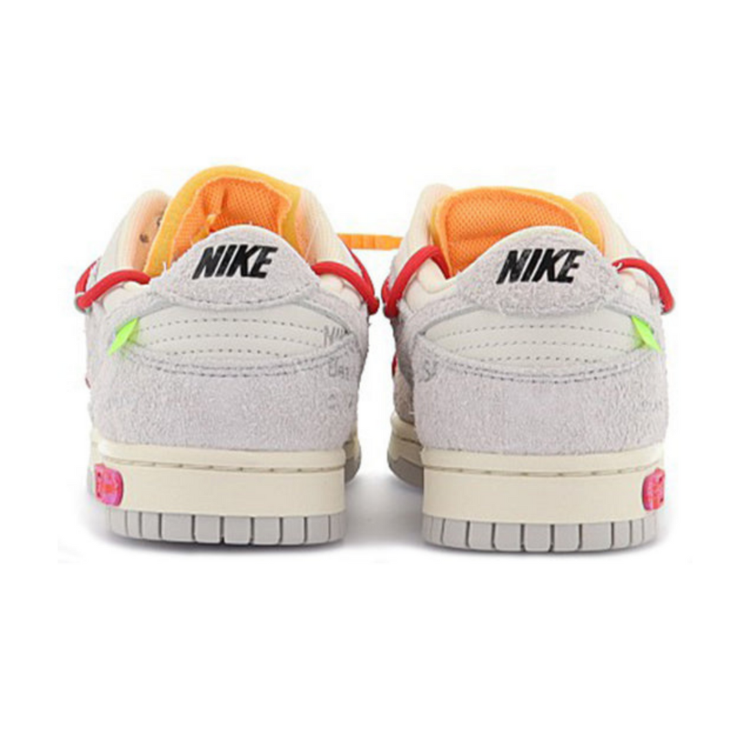 Off-White x Nike Dunk Low 'Lot 40 of 50'- Streetwear Fashion - lacezy.com