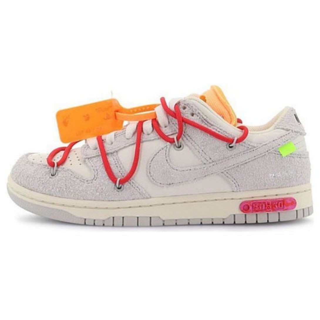 Off-White x Nike Dunk Low 'Lot 40 of 50'- Streetwear Fashion - lacezy.com