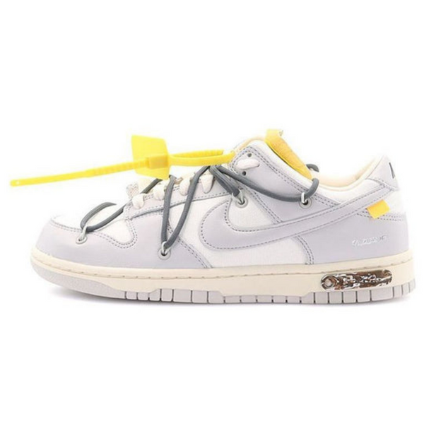 Off-White x Nike Dunk Low 'Lot 41 of 50'- Streetwear Fashion - lacezy.com