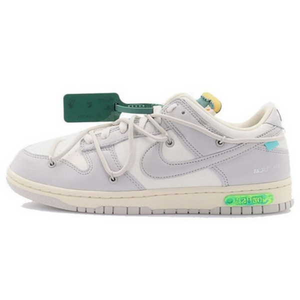 Off-White x Nike Dunk Low 'Lot 42 of 50'- Streetwear Fashion - lacezy.com