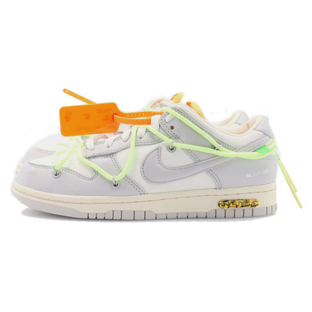 Off-White x Nike Dunk Low 'Lot 43 of 50'- Streetwear Fashion - lacezy.com