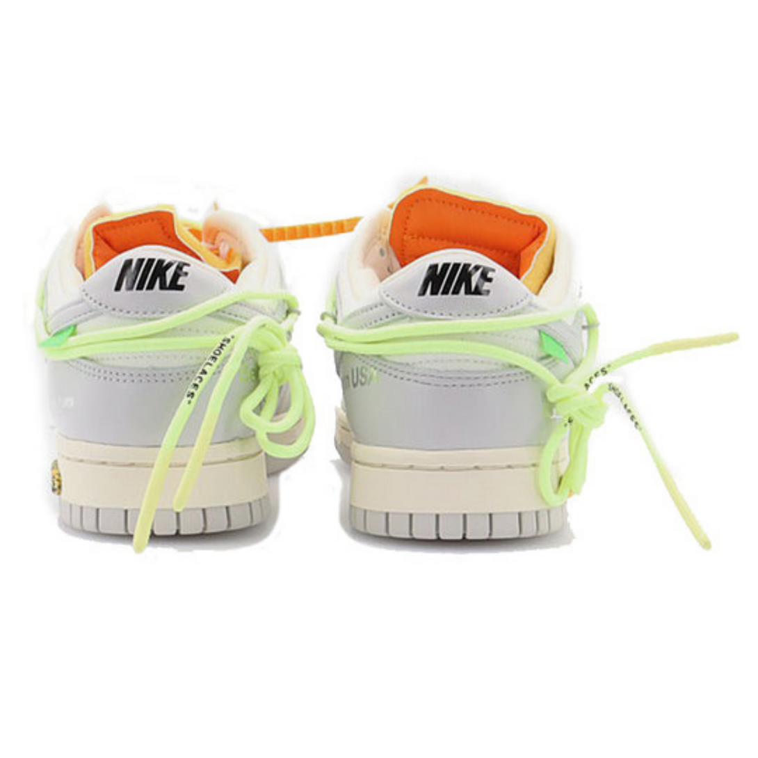 Off-White x Nike Dunk Low 'Lot 43 of 50'- Streetwear Fashion - lacezy.com