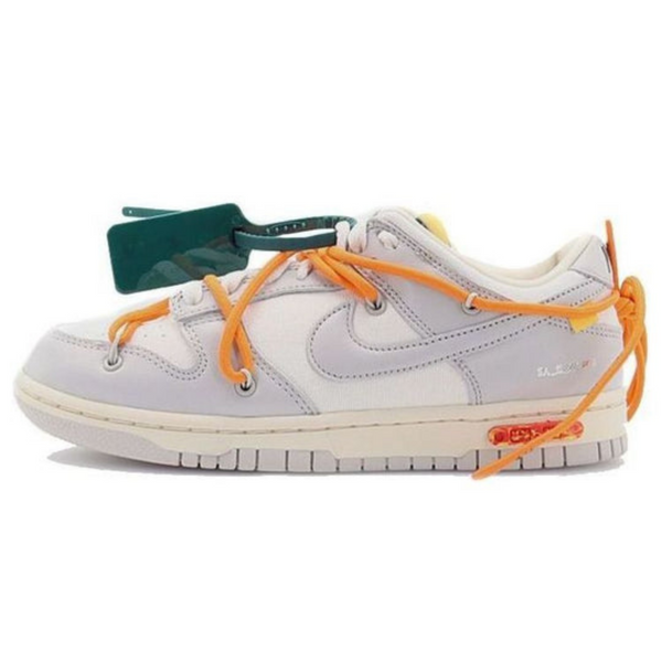 Off-White x Nike Dunk Low 'Lot 44 of 50'- Streetwear Fashion - lacezy.com