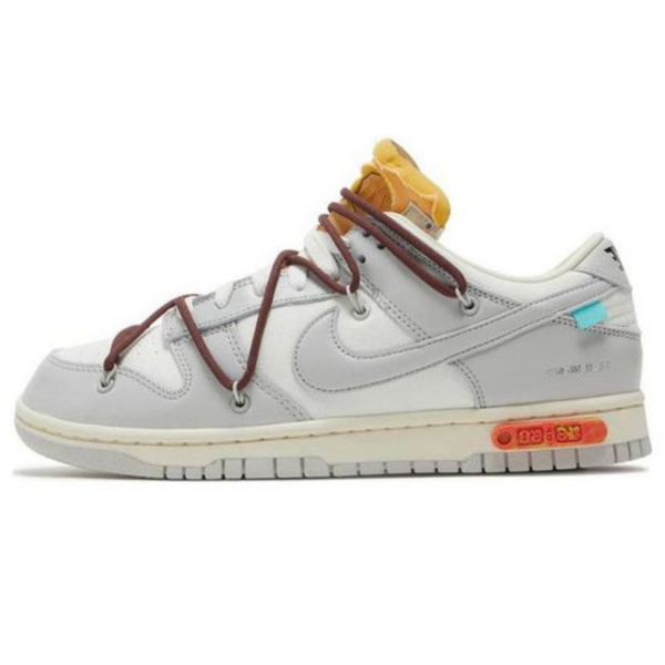 Off-White x Nike Dunk Low 'Lot 46 of 50'- Streetwear Fashion - lacezy.com