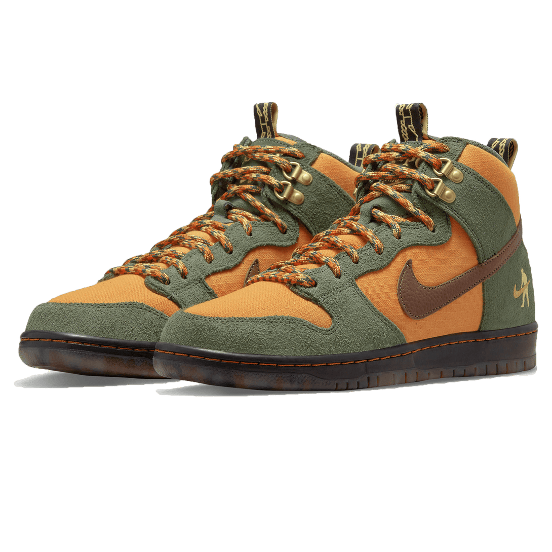 Pass~Port x Nike Dunk High SB 'Workboot'- Streetwear Fashion - lacezy.com