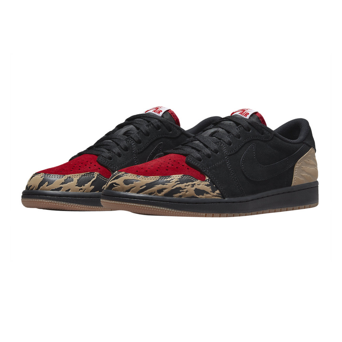 SoleFly x Air Jordan 1 Low Retro OG SP 'Everglades'- Streetwear Fashion - lacezy.com