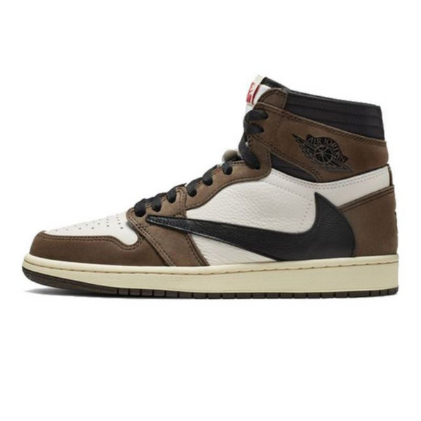 Travis Scott x Air Jordan 1 Retro High OG 'Mocha'- Streetwear Fashion - lacezy.com