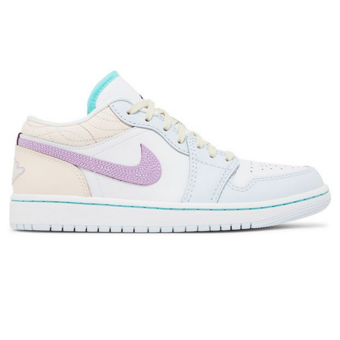 Wmns Air Jordan 1 Low 'Multi-Color Sashiko- Streetwear Fashion - lacezy.com